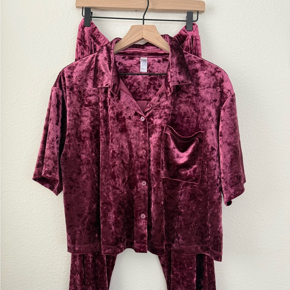Stars Above Velour Velvet Pajama Set